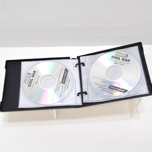 Marvel GraphicAudio Civil War Audiobook Stuart Moore 6 Hours 6 CDs Stuart Moore - Picture 5 of 7